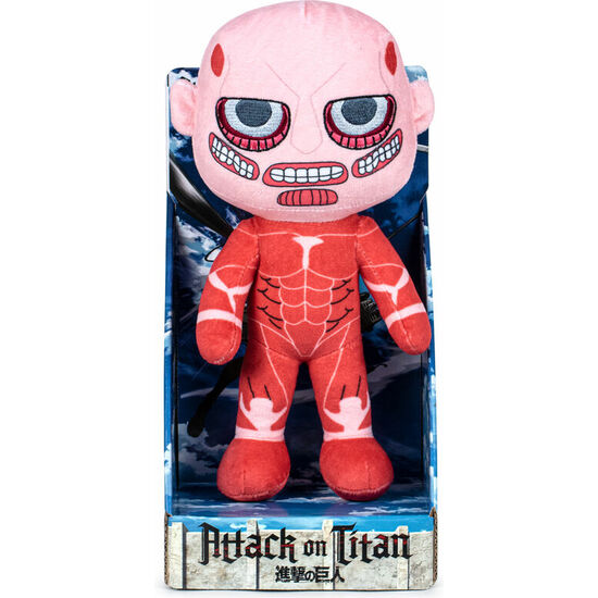 PELUCHE COLOSSAL TITAN ATTACK ON TITAN 27CM image 0