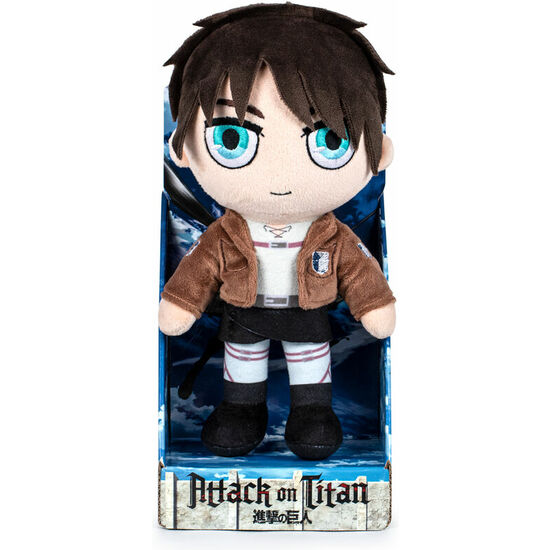 PELUCHE EREN ATTACK ON TITAN 27CM image 0