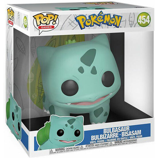 FIGURA POP POKEMON BULBASAUR 25CM image 0