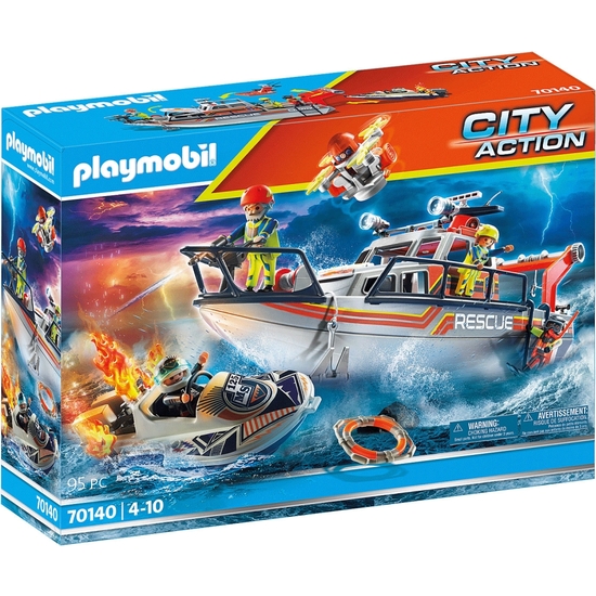 PLAYMOBIL CITY RESCATE MARÍTIMOYATERESCA image 0