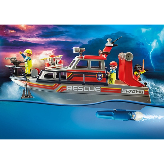 PLAYMOBIL CITY RESCATE MARÍTIMOYATERESCA image 2