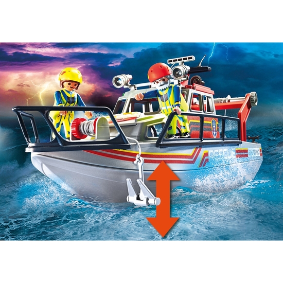 PLAYMOBIL CITY RESCATE MARÍTIMOYATERESCA image 3