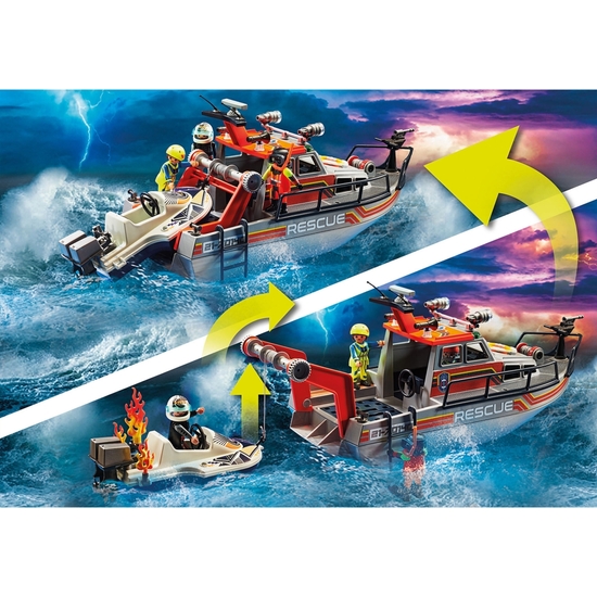 PLAYMOBIL CITY RESCATE MARÍTIMOYATERESCA image 6