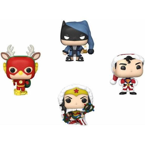 ARBOL NAVIDAD CON 4 FIGURAS POCKET POP MARVEL TREE HOLIDAY EXCLUSIVE image 1