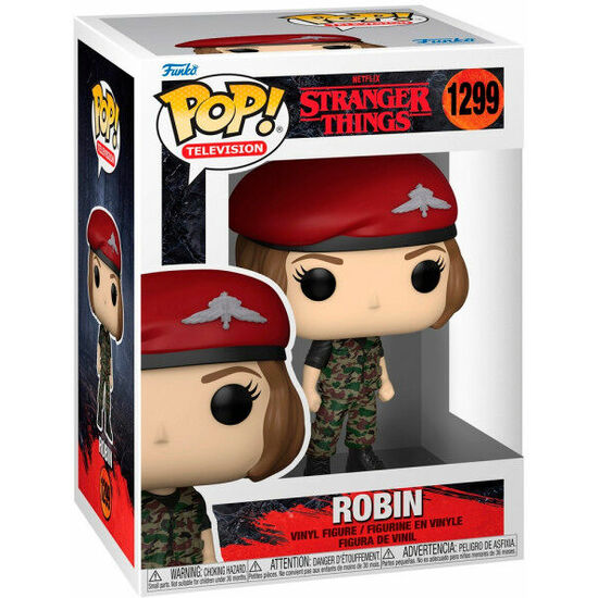 FIGURA POP STRANGER THINGS HUNTER ROBIN image 0