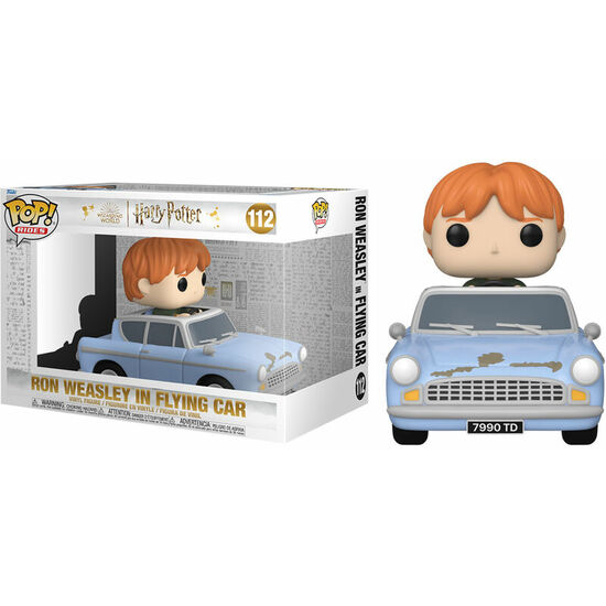 FIGURA POP HARRY POTTER RON WEASLEY IN FLYING CAR image 0