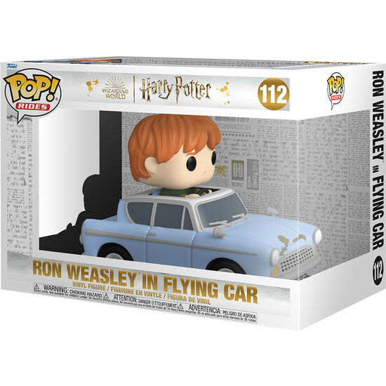 FIGURA POP HARRY POTTER RON WEASLEY IN FLYING CAR image 2