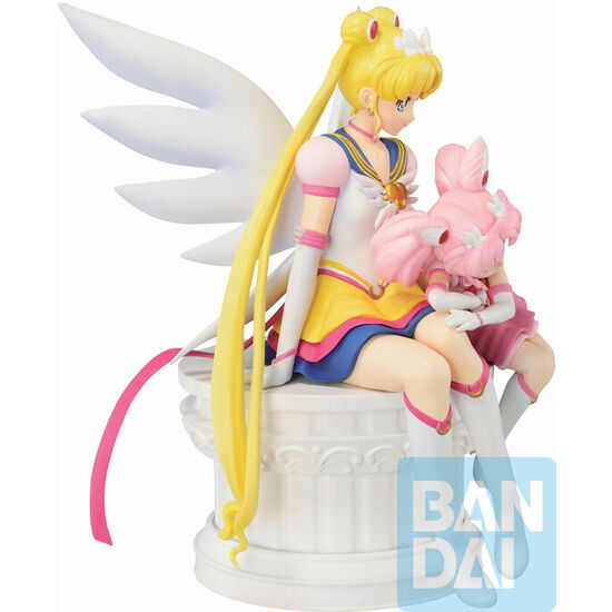 FIGURA ICHIBANSHO ETERNAL SAILOR MOON CHIBI ETERNAL SAILOR GUARDIANS SAILOR MOON 14CM image 1