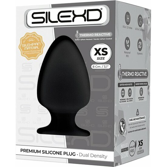 SILEXD MODEL 1 PLUG XS 8CM - BLACK image 1