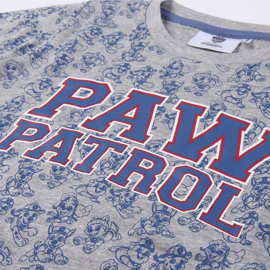 CHANDAL COTTON BRUSHED PAW PATROL GRAY image 5