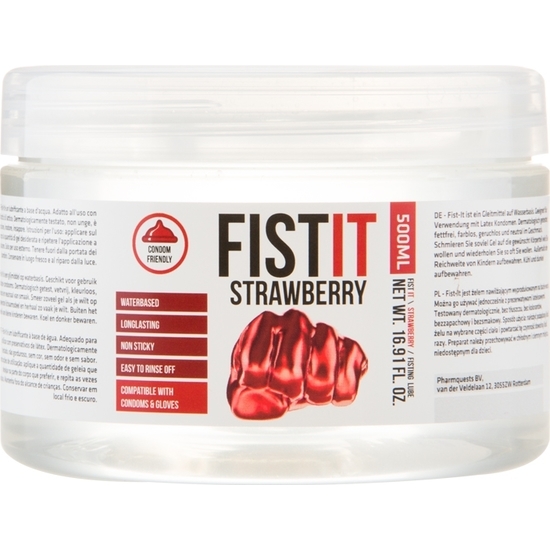 FIST-IT - STRAWBERRY - EXTRA THICK - 500 ML image 0