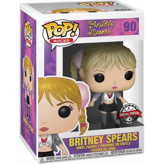 SET FIGURA POP & TEE BRITNEY SPEARS ONE MORE TIME EXCLUSIVE image 1