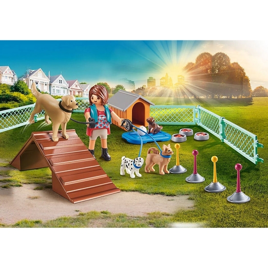 PLAYMOBIL CITY LIFE SET ENTRENADORPERROS image 2