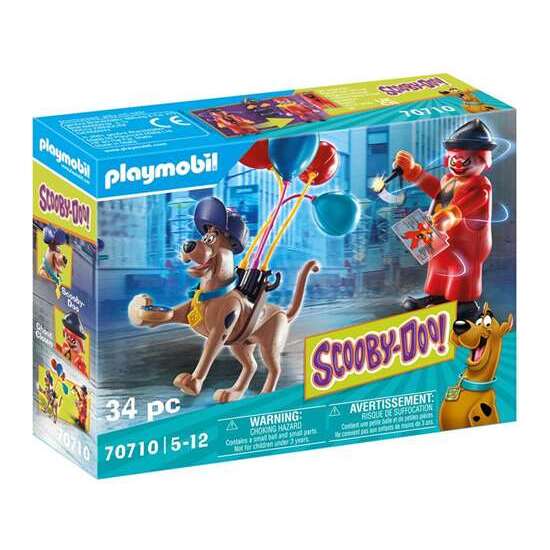 PLAYMOBIL SCOOBY-DOO AVENTURA CLOWN image 0