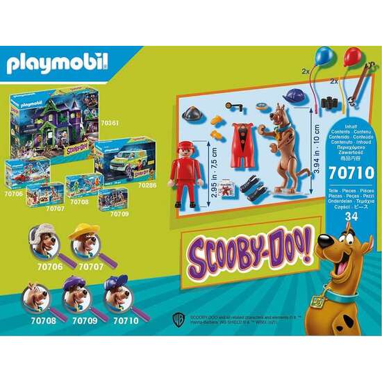 PLAYMOBIL SCOOBY-DOO AVENTURA CLOWN image 3
