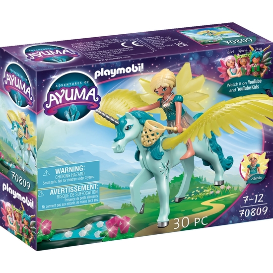 PLAYMOBIL AYUMA CRYSTAL FAIRY+UNICORNIO image 0