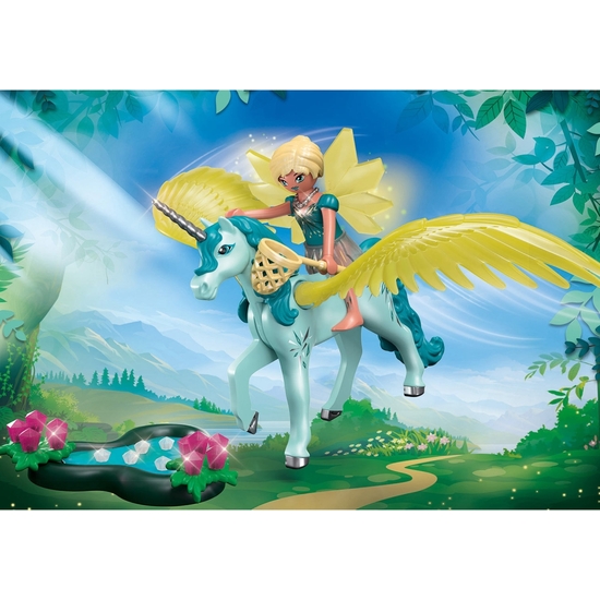 PLAYMOBIL AYUMA CRYSTAL FAIRY+UNICORNIO image 3
