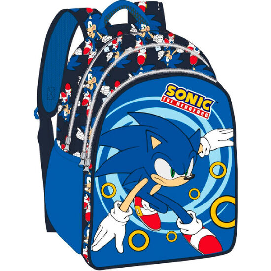 MOCHILA SONIC THE HEDGEHOG 42CM image 0