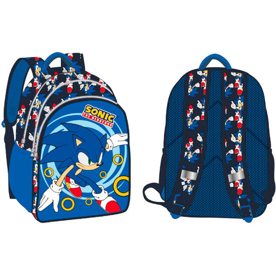 MOCHILA SONIC THE HEDGEHOG 42CM image 1