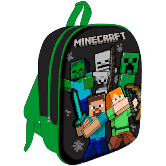 MOCHILA 3D MINECRAFT 30CM image 0