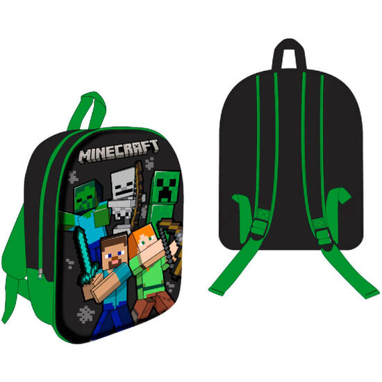 MOCHILA 3D MINECRAFT 30CM image 1