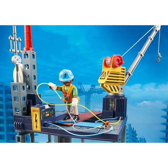 PLAYMOBIL CITY STARTER PACKCONSTRUC.GRÚA image 2