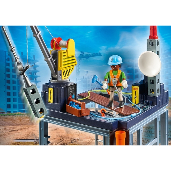 PLAYMOBIL CITY STARTER PACKCONSTRUC.GRÚA image 4