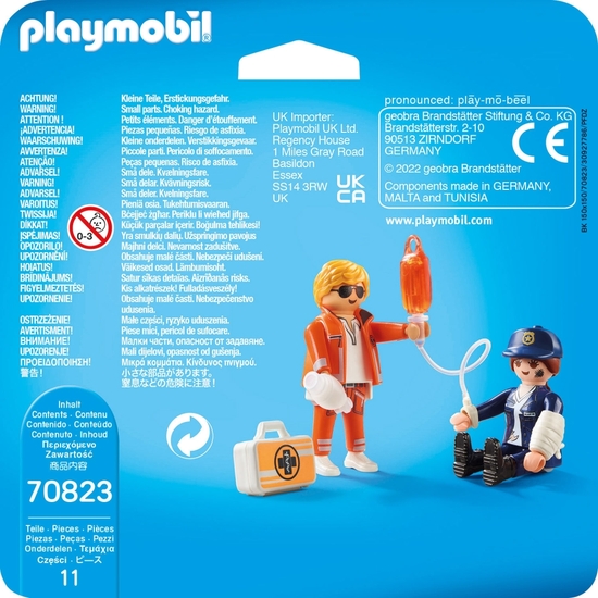 PLAYMOBIL DUO PACK DOCTOR Y POLICÍA image 2