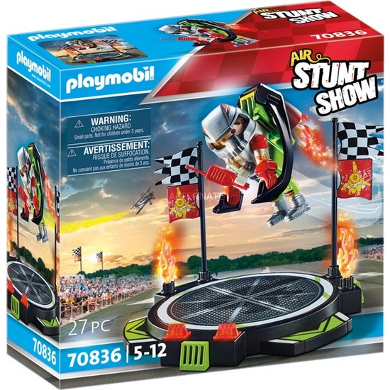 PLAYMOBIL STUNTSHOW MOCHILA PROPULSORA image 0