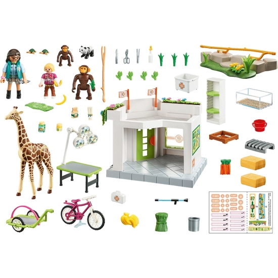 PLAYMOBIL FAMILY CONSULTAVETERINARIA ZOO  image 1
