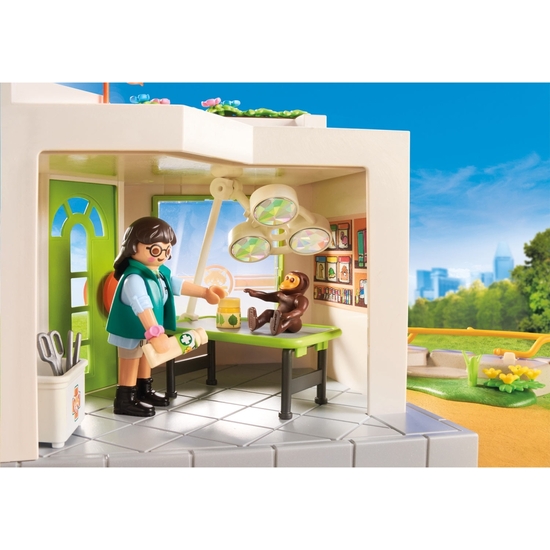 PLAYMOBIL FAMILY CONSULTAVETERINARIA ZOO  image 4
