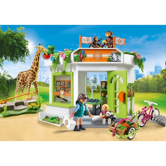 PLAYMOBIL FAMILY CONSULTAVETERINARIA ZOO  image 5