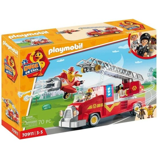PLAYMOBIL DUCK CAMIÓN DE BOMBEROS image 0