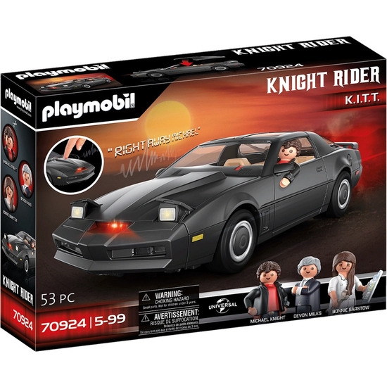 PLAYMOBIL KNIGHT RIDER EL COCHE FANTÁSTICO image 0