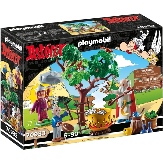 PLAYMOBIL ASTERIX PANORÁMIX CON EL CALDERO DE LA POCIÓN MÁGICA image 0