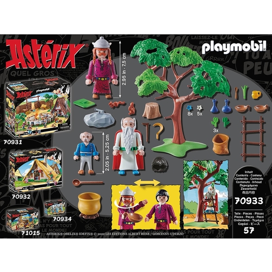 PLAYMOBIL ASTERIX PANORÁMIX CON EL CALDERO DE LA POCIÓN MÁGICA image 3