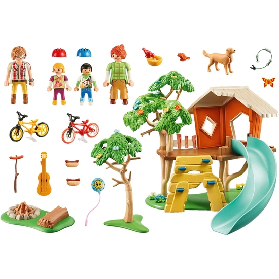 PLAYMOBIL FAMILY AVENTURA CASA DEL ÁRBOL image 1