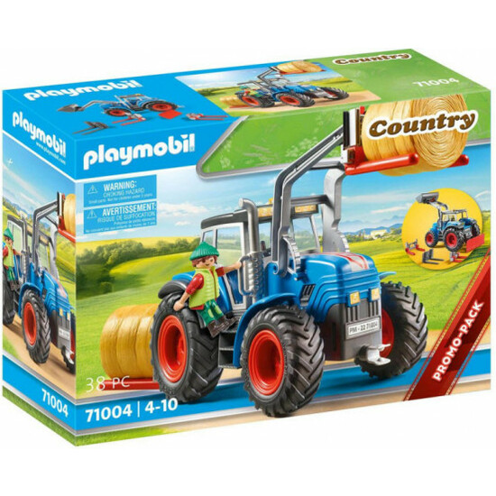 PLAYMOBIL COUNTRY GRAN TRACTOR+ACCESORIO image 0