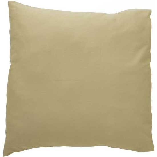 FUNDA DE ALMOHADA FR SATEN BEIGE 65X65 image 0