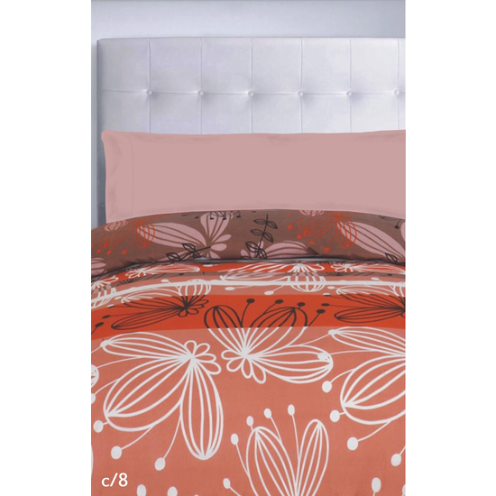 JUEGO FUNDA NÓRDICA ESTAMPADO ASPEN 90 CM ROJO image 0