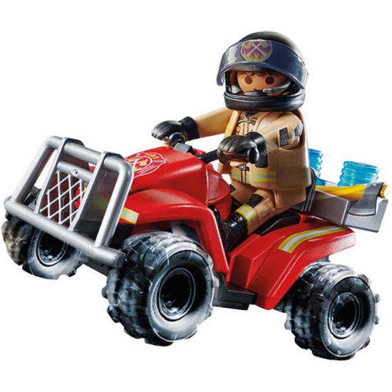 PLAYMOBIL ACTION BOMBEROS - SPEED QUAD image 2