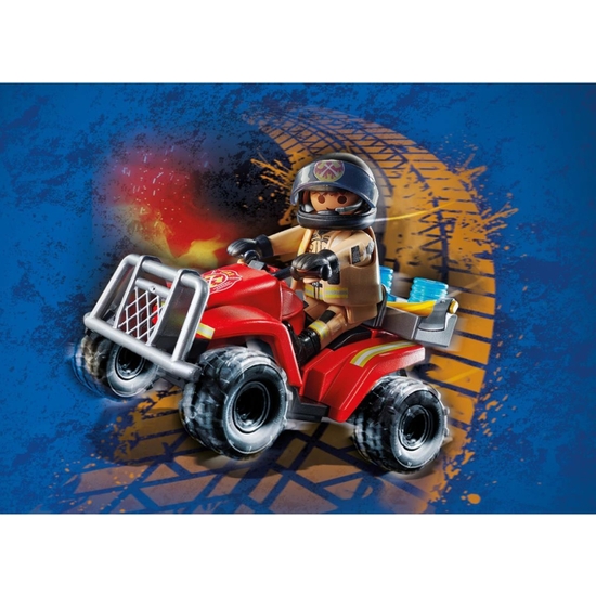 PLAYMOBIL ACTION BOMBEROS - SPEED QUAD image 4