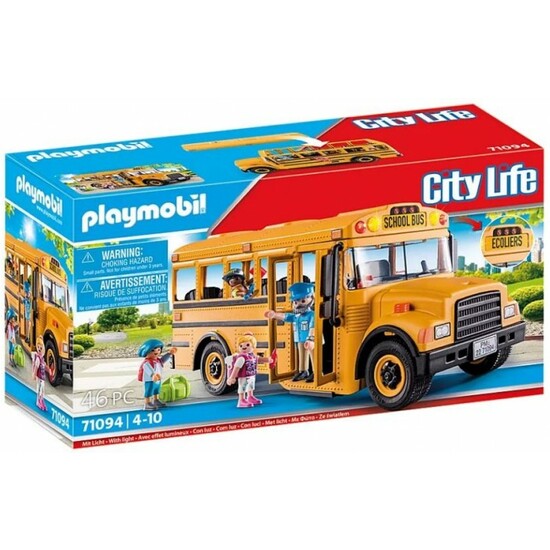 PLAYMOBIL CITY LIFE AUTOBÚS ESCOLAR US image 0