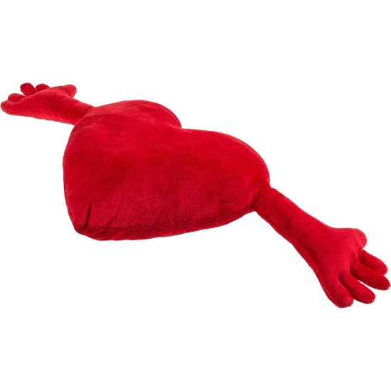 COJÍN PELUCHE CORAZÓN LOVE ABRAZO 70CM image 1