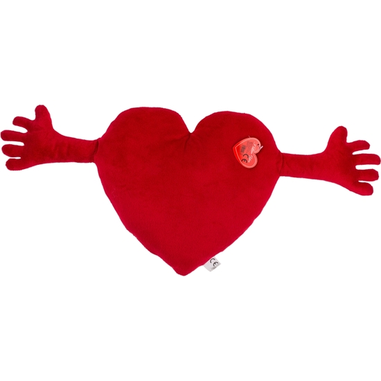 COJÍN PELUCHE CORAZÓN LOVE ABRAZO 70CM image 3