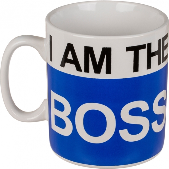 TAZA-MUG XXL 850 ML - I AM THE BOSS image 0