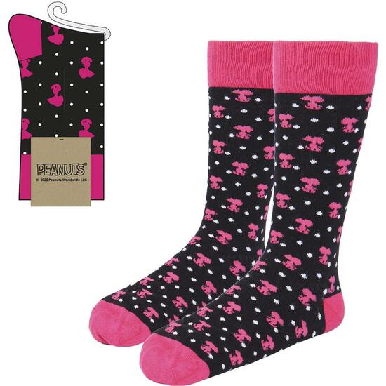 CALCETINES SNOOPY BLACK image 0