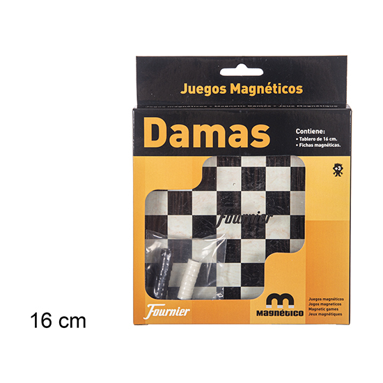 DAMAS MAGNETICO 16CM image 0