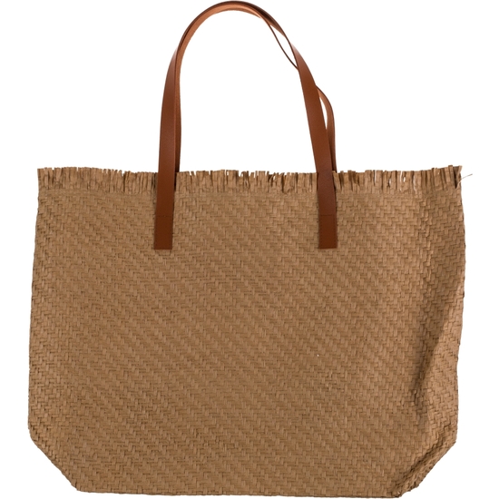 BOLSA SHOPPER PAJA TEJIDA 52X38 image 1