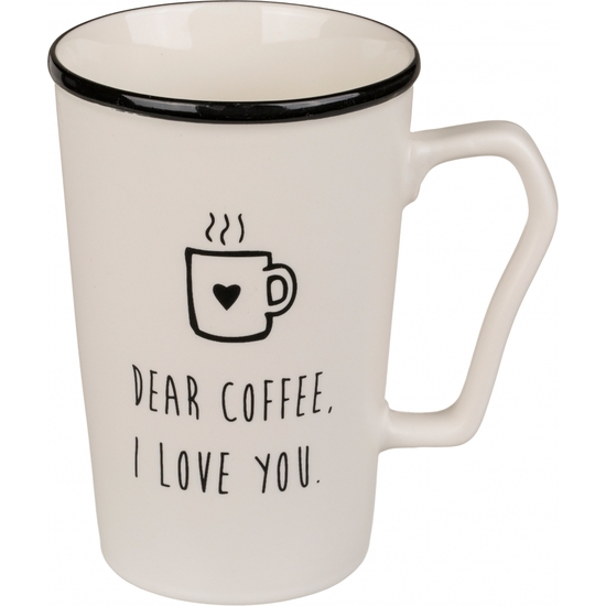 TAZA-MUG XL 13X8 - LOVE COFEE 4 MOD image 2